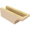 Ekena Millwork 4in. W x 4in. H x 12in. L Rivera Woodgrain TimberThane Rafter Tail, Primed Tan RFTUR04X04X12RIVRCPR - alternate 3